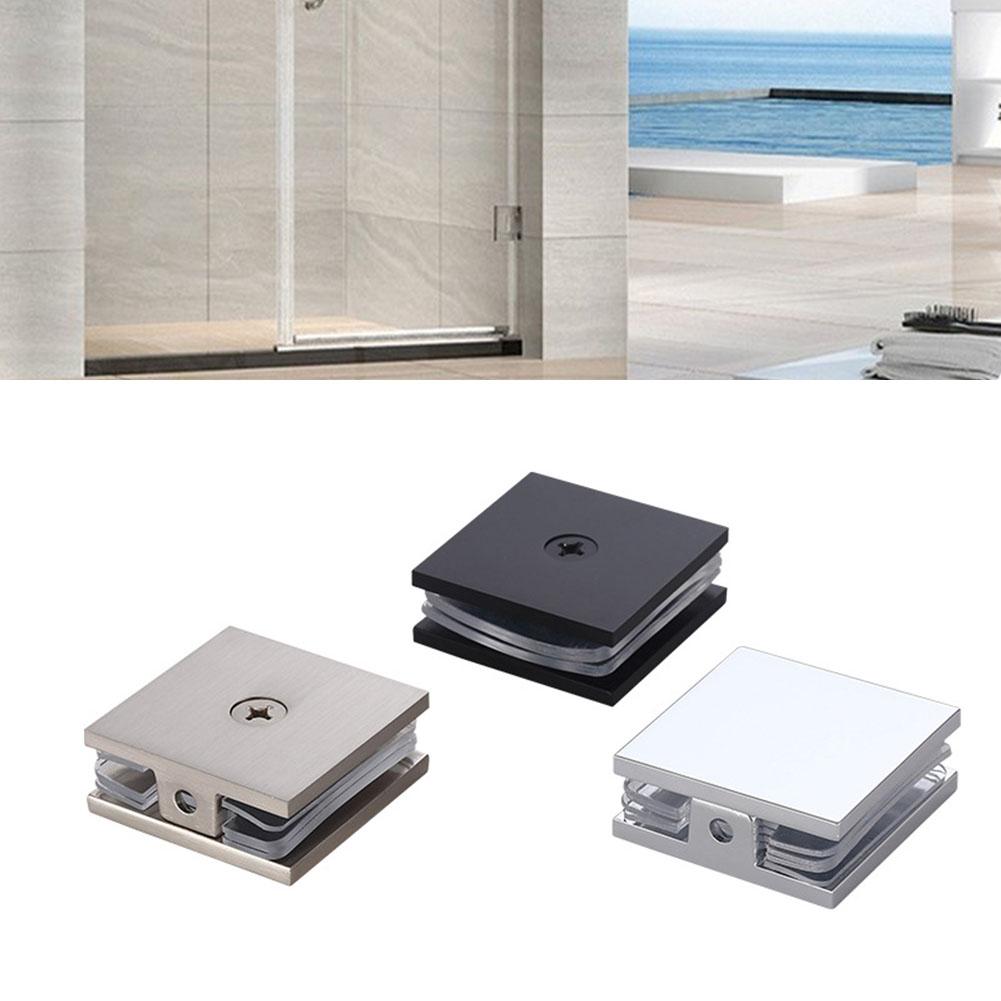 Glass Panel Hardware U-Clamp For Tempered Glass Easy Installation Clamps Long-lasting Performance Brass Glass Clamp For Bathroom