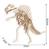 3D Wooden Dinosaur DIY Model Kit - Educational Toy & Gift for Boys and Girls