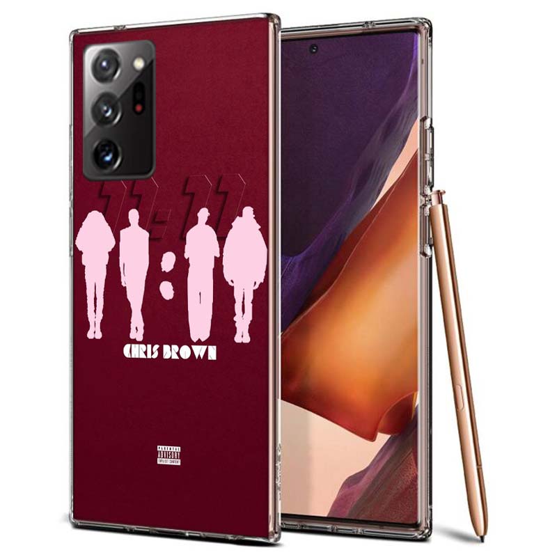 Chris Brown American Rapper Phone Case for Samsung A55 A35 A25 A15 A07 A05S A16 A17 A26 A36 A37 A56 A57 Galaxy Note 20 10 A50S A