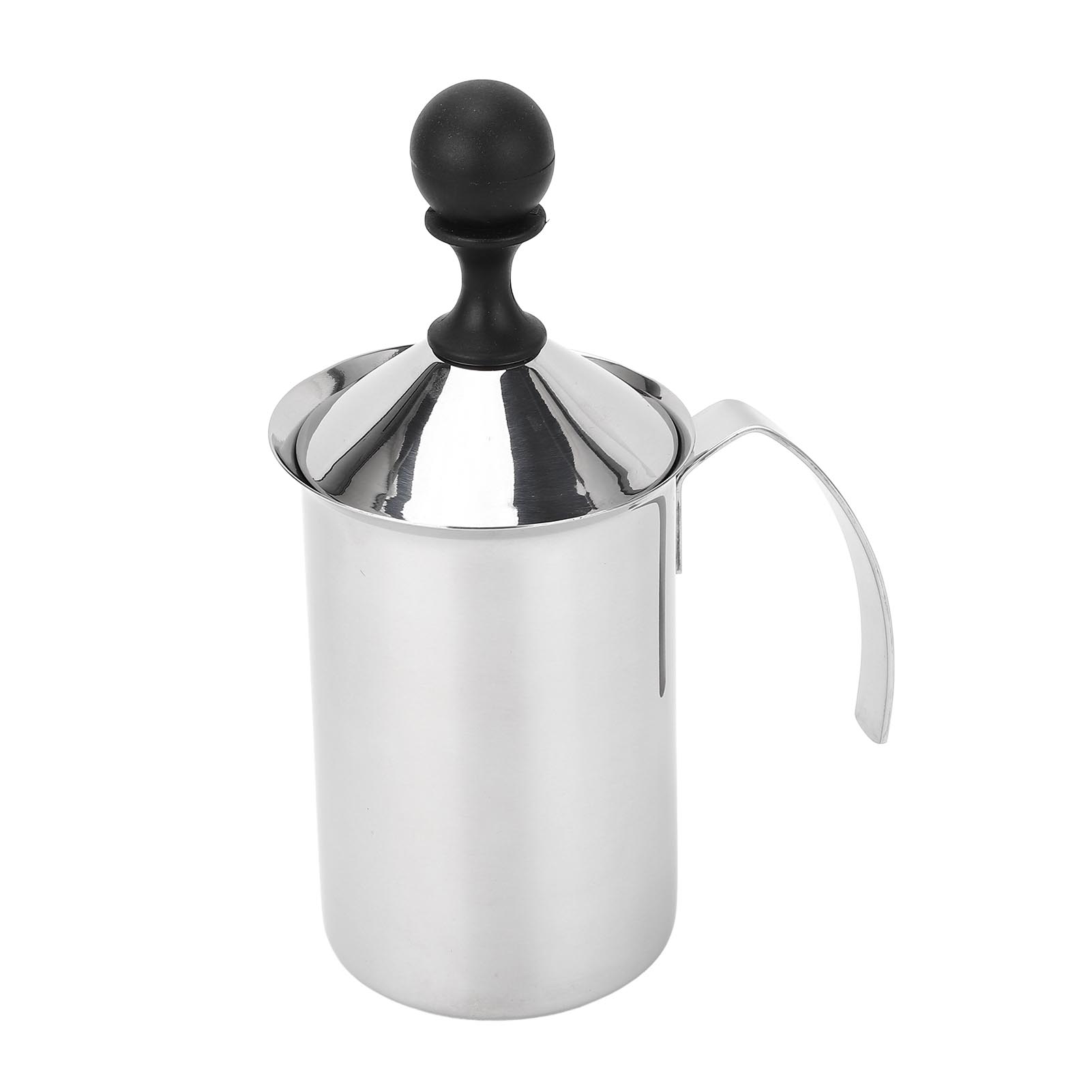 

Ручной вспениватель молока 304 из нержавеющей стали с двойным фильтром и ручным вспенивателем молока для горячего кофе L(for 6.5-9kg)