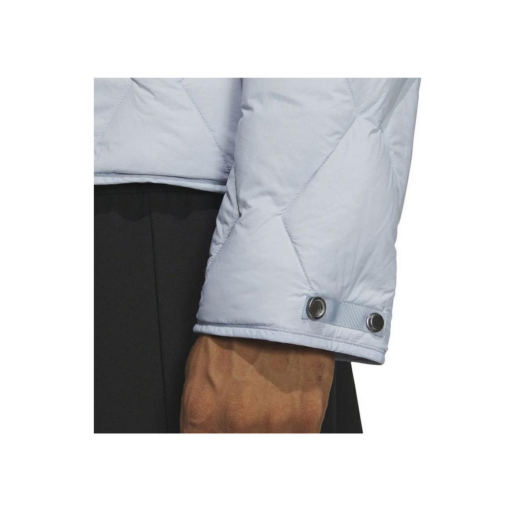 New Adidas Down Jackets Men Light Gray IX7084
