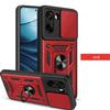 Wytrzymałe etui Armor z przesuwaną osłoną aparatu i pierścieniem magnetycznym obracanym o 360 stopni na PC+TPU dla Oneplus 15 15R, odporne na wstrząsy klasy wojskowej