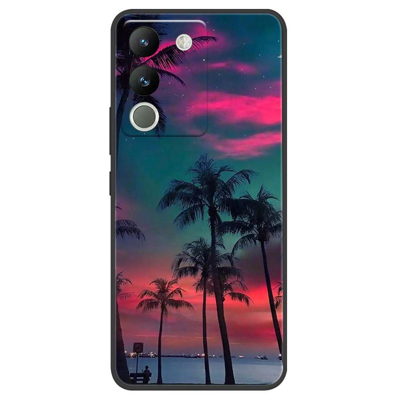 For VIVO V29E Case V2317 Camer Protective Shell For VIVO Y200 5G Phone Case Soft Silicone TPU Back Cover V2307 Shockproof Fundas