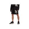 Y-3 Pattern Printed Elastic Waist Straight Leg Shorts Men Shorts Black H44808