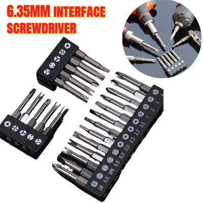 Special-shaped Screwdriver Set 50mm U-shaped Y-Type Triangle Inner Cross Three Points Screwdriver Bit Tool Kit L-wrench
