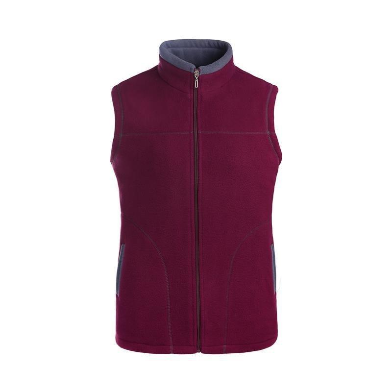 Sweatshirt-Fleeceweste Winterweste Weste Fleecejacke Damen verdickt warm