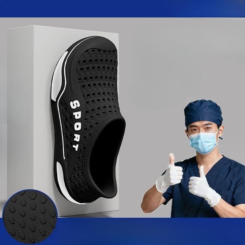 Medical Surgical Room Slip-on Shoes for Men, Sports Style, Breathable and Anti-slip