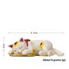 Figurine Cat Sleeping With Resin Material For Micro Garden Decor And Use Gift