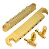 Musiclily Guitar Bridge and Stop Tailpiece Set for Les Paul SG Electric Gold ABR-1 Tune-O-Matic Guitar,