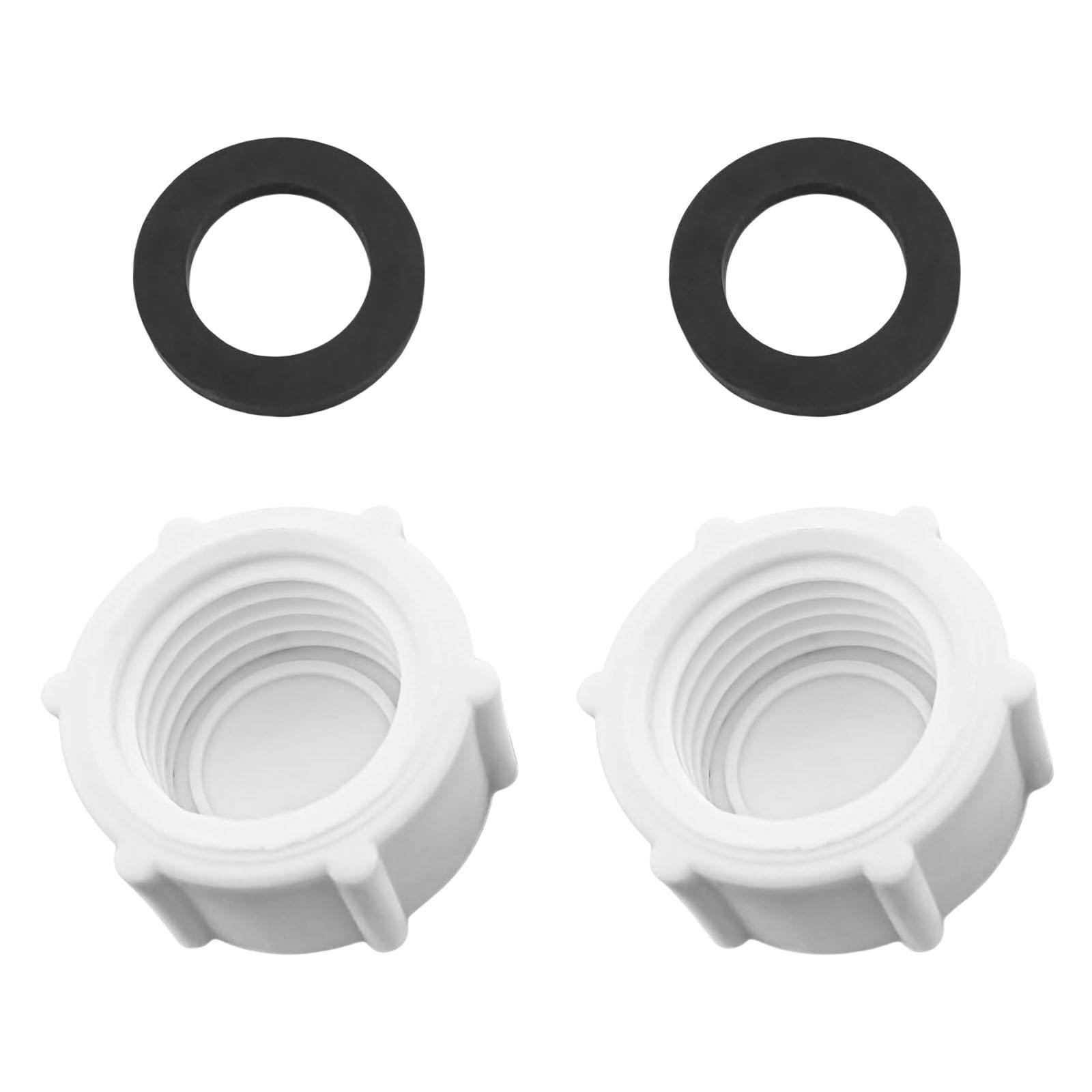 

Компонент песочного фильтра Крышка слива фильтра для бассейна Крышки фильтра Крышка слива Простая установка Аксессуары для фильтра Пластиковая текстура 2PCS