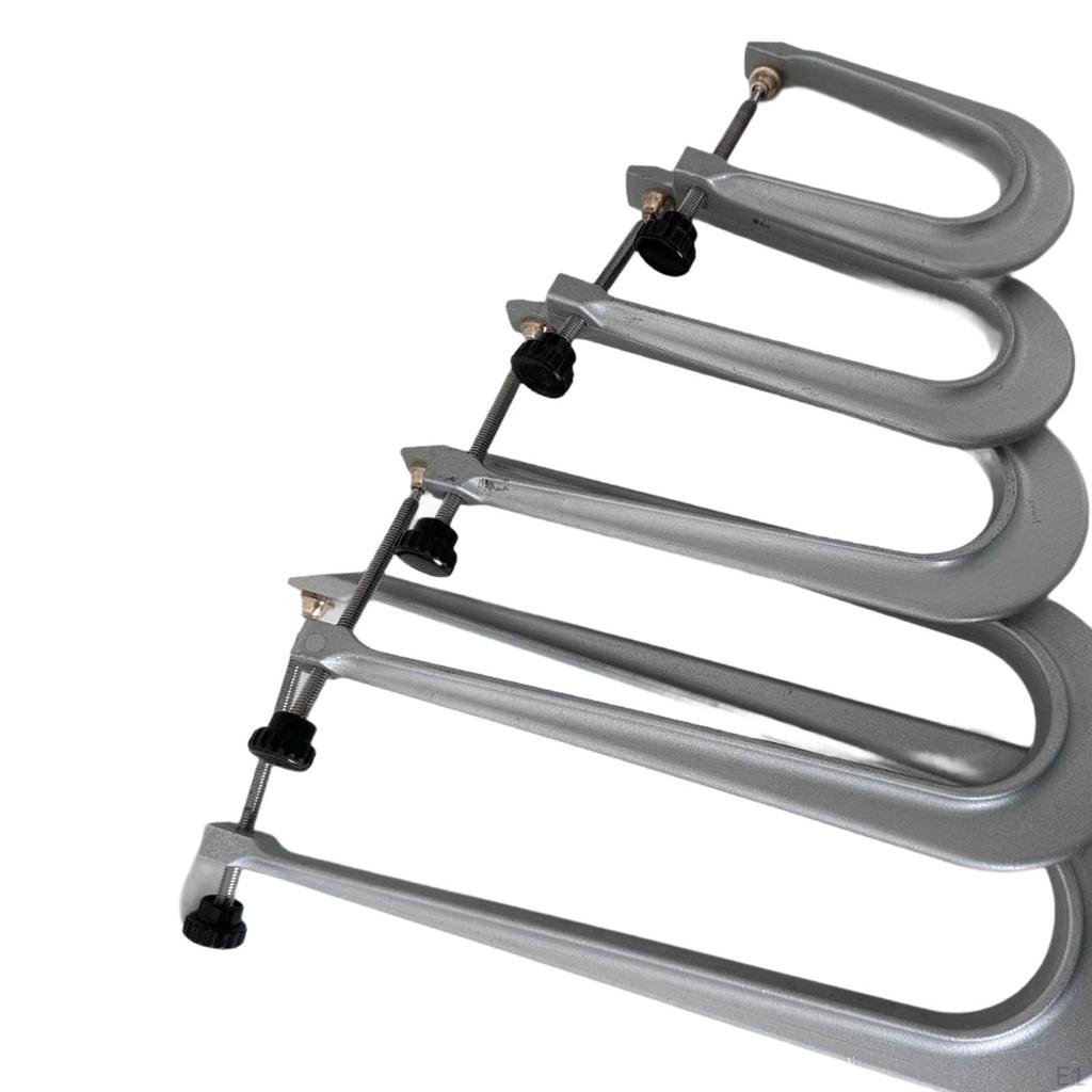 5 Pieces Violin Beam Clamps Bracing Bonding Tools Easy To Use Parts DIY Luthier Metal Sturdy