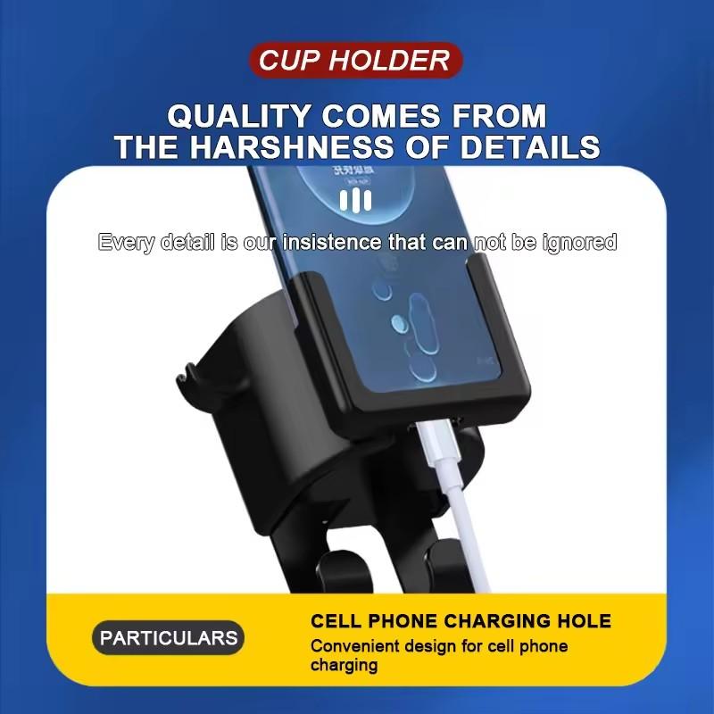 Multi Functional Car Seat Back Storage Rack with Cup Holder! Mobile Phone Holder and Hook - Suitable for Most Car Models