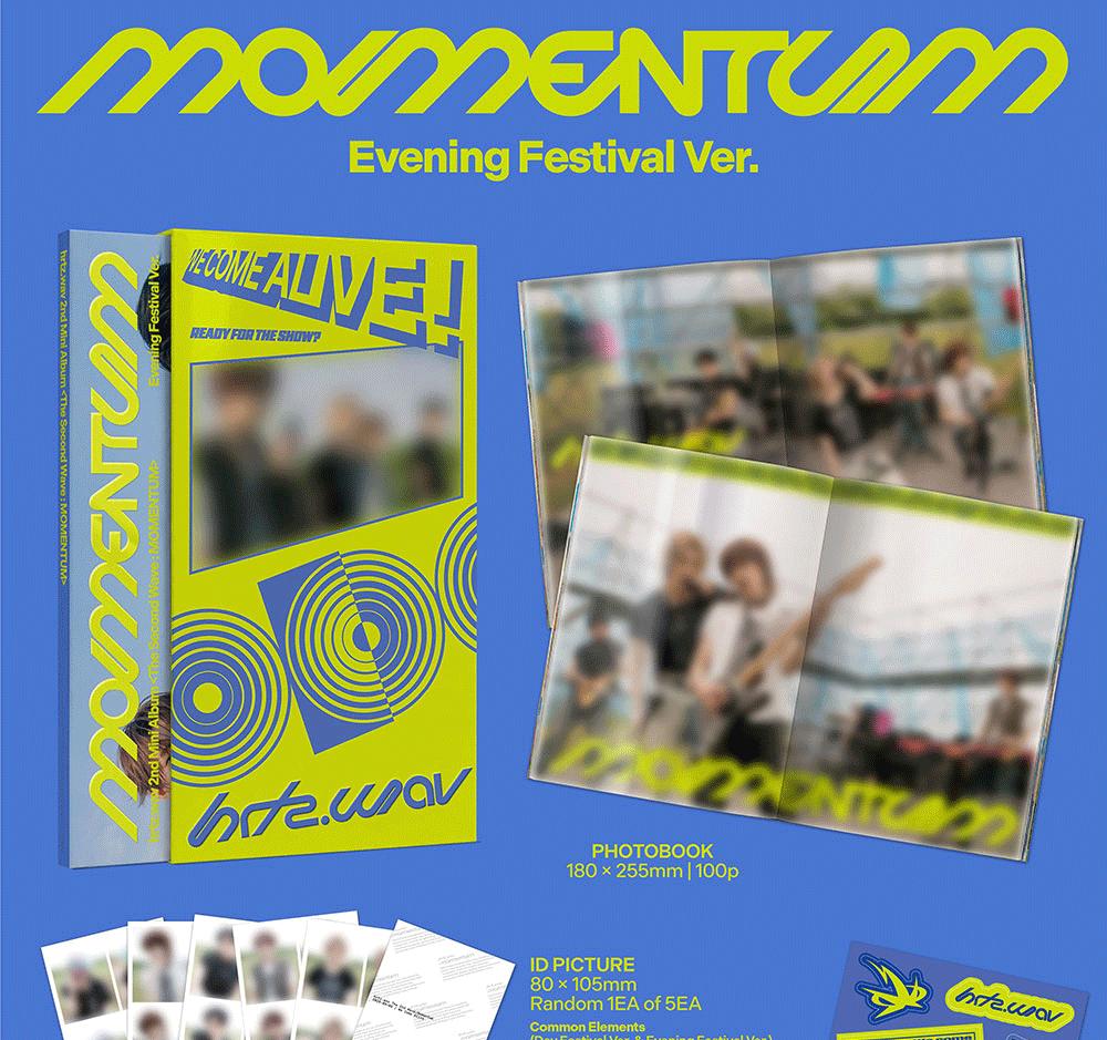 [POB] hrtz.wav [Die Zweite Welle : MOMENTUM] 2. Mini-Album (Tag Festival / Abend Festival Version)