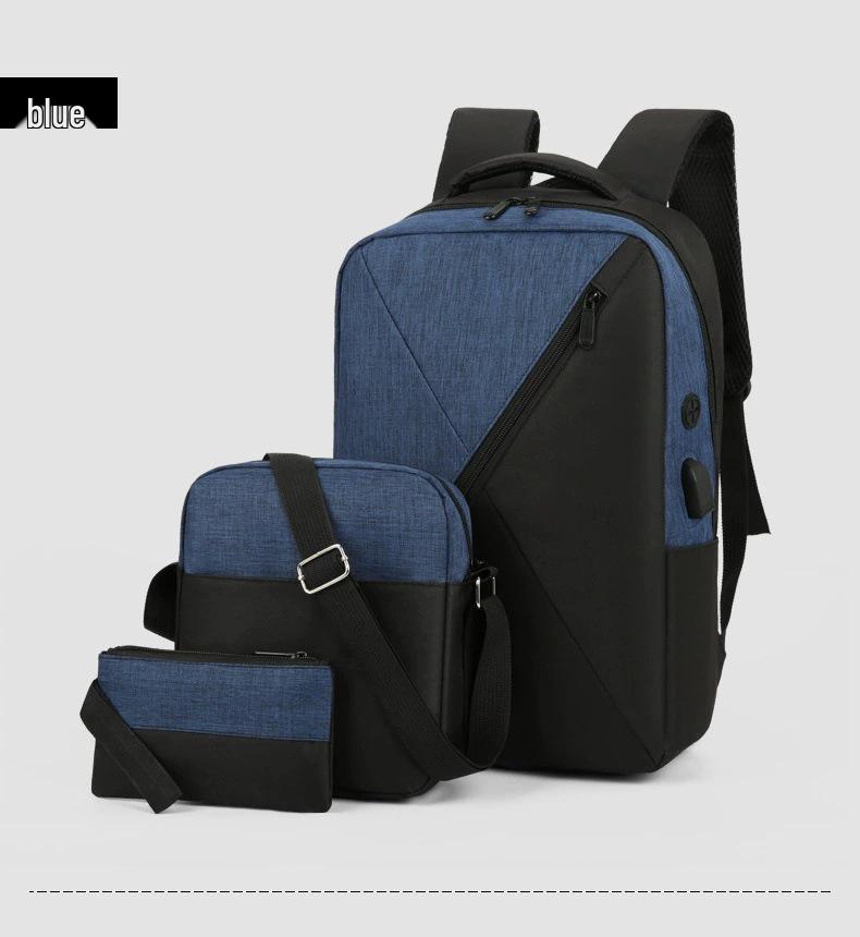 Business Large Capacity Multi-Purpose Oxford Cloth Backpack Set