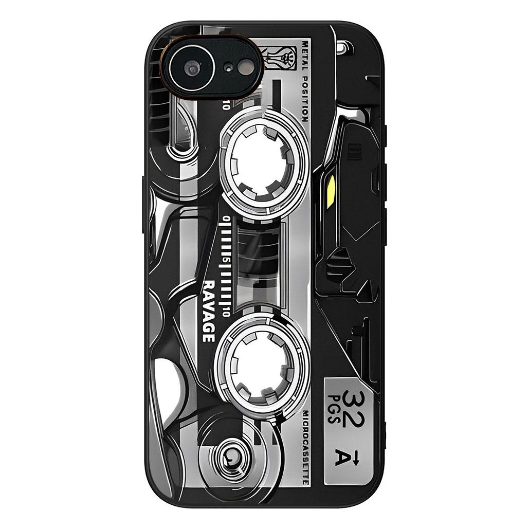 

Cassette Wallpaper Tape Phone Cover for Xiaomi Poco C85 C65 C75 X7 X6 M6 M8 F7 F8 Ultra F6 Pro 4G 5G Protective Case Poco x7