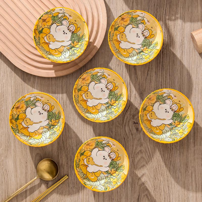 Ceramic Rice Bowl Gift Set - Creative Tableware for Housewarming