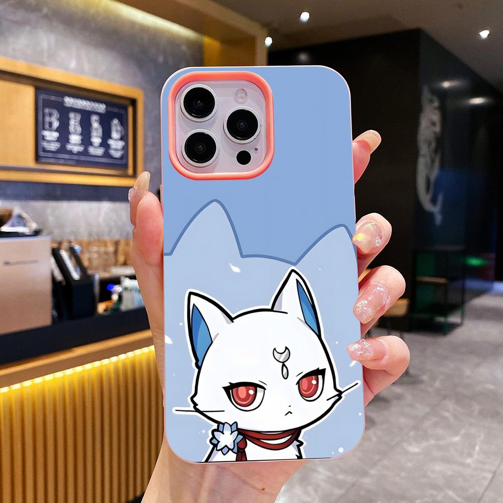 

HSR Jingliu Jelly Double layer Pink Mobile Phone Case for iPhone 17 16 15 14 13 12 11 Air Pro Max Plus Protective iPhone 15 Pro Max