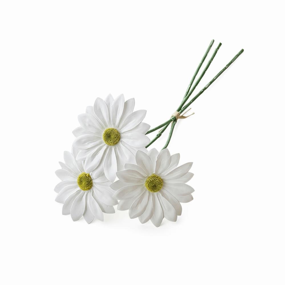 3PCS/Bundle 3D Printed Simulation Flower Chrysanthemum Multicolor Faux Flower Wedding Decor