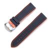 For Seiko Nylon Watch Band 18mm 20mm 21mm 22mm TPU Rubber Watch Strap Stitching Sports Handmade Wristbelt Men Women Bracelet