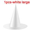 1/2 pezzi Cappello da Strega di Halloween Unisex Cappelli Neri per Adulti Bambini Fornitura per Feste di Halloween Accessorio Costume Cosplay Cappelli da Mago
