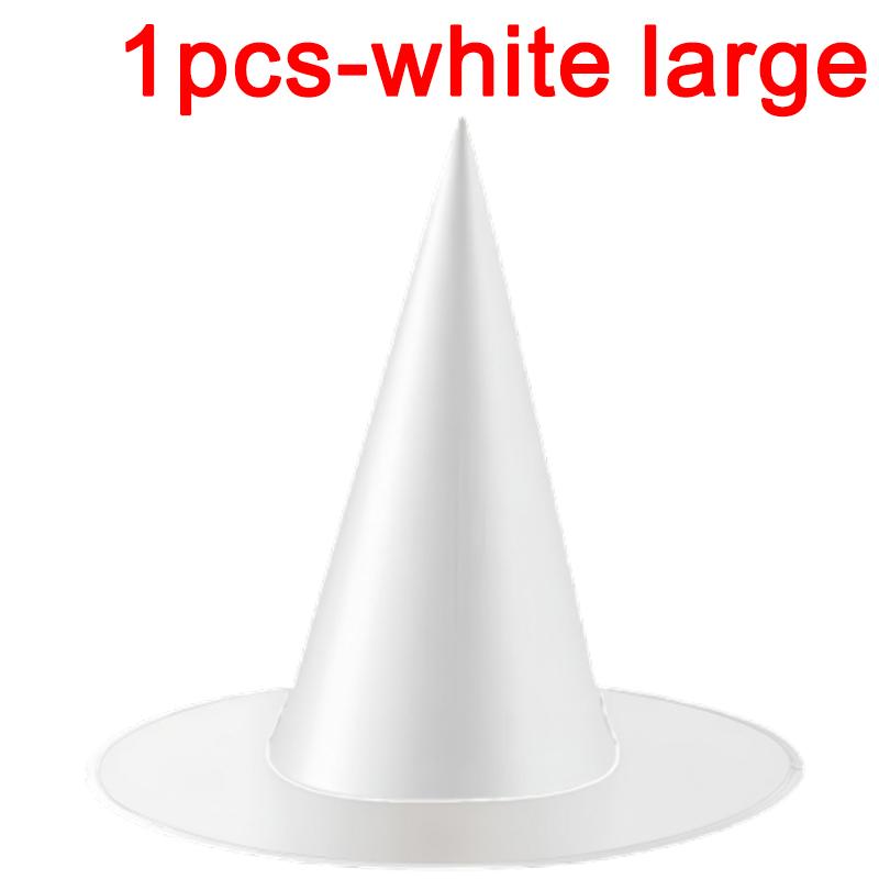 

1/2pcs Halloween Witch Hat Unisex Black Hats For Adults Kids Halloween Party Supply Cosplay Costume Prop Decorations Wizard Caps