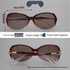 Women's Crystal Stone Tea Lens High-End Sunglasses - Advanced Sunshade Eye Protection