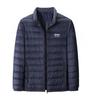 Jeep Men's 90% Duck Down Jacket - Stand Collar, Short, Warm Outerwear for Autumn & Winter