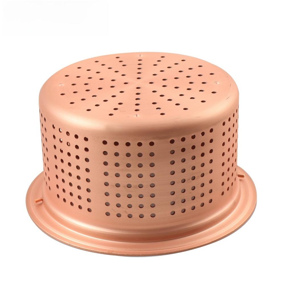

Drain Filter Sink Strainer Aluminum Alloy Electroplated 2mm Perforation Fine Perforated Holes Efficient Kitchen Sink Filter China Mainland