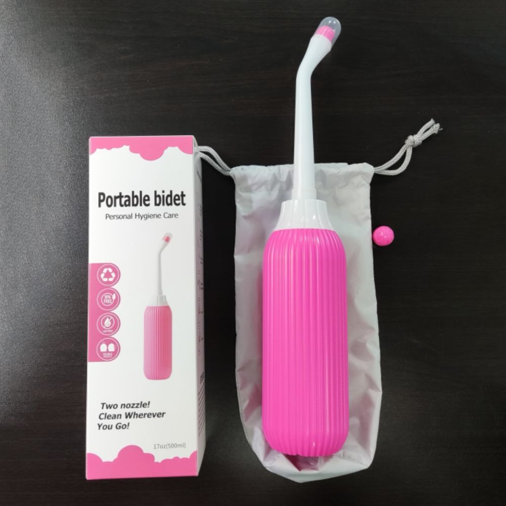 500ml tragbares Bidet-Spray, wiederverwendbares Spülgerät für den Intimbereich, persönliche Hygiene Reinigung