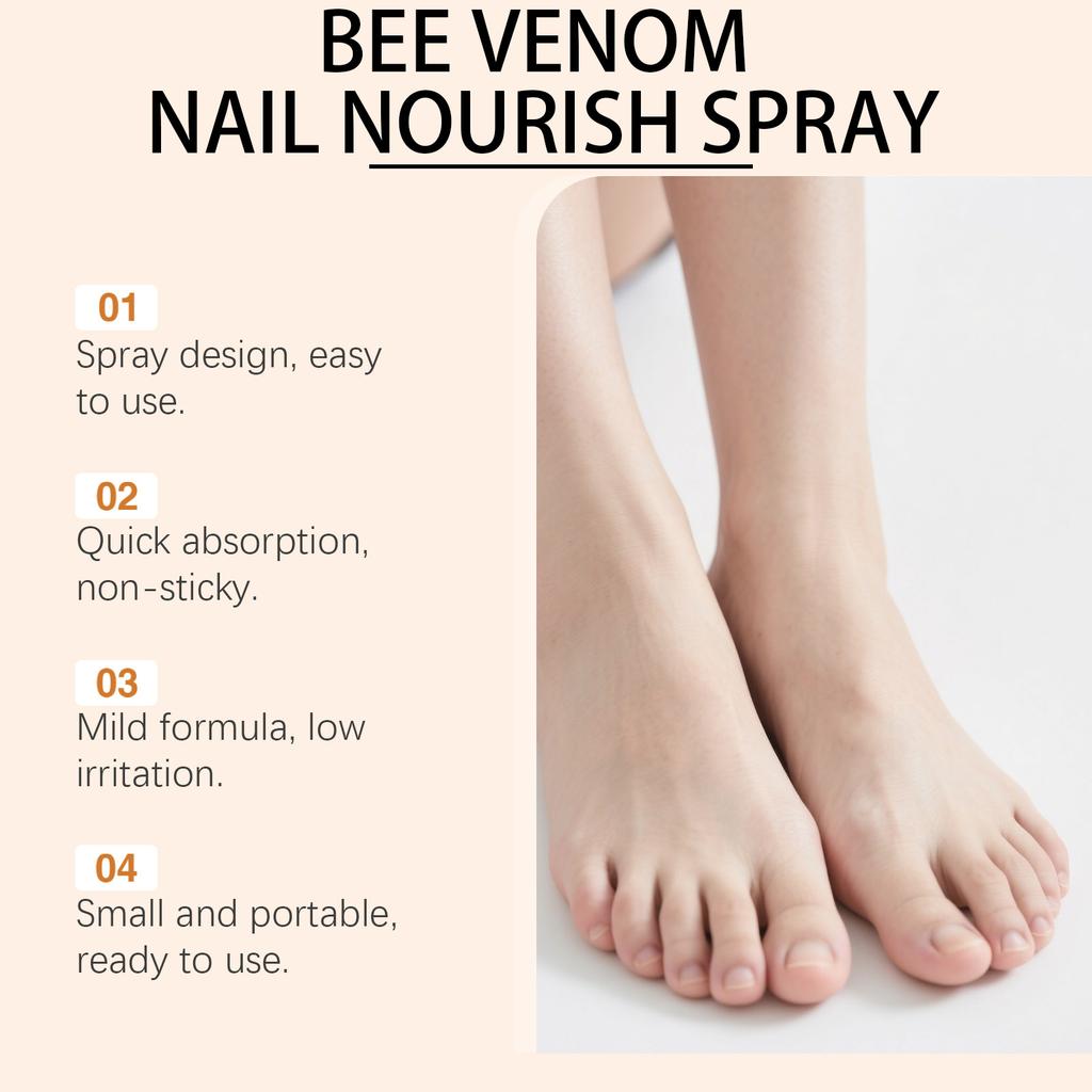 Nail Care Spray: Daily Gentle Nourishment, Improving The Cleaning Of The Nail Stratum Corneum, And Assisting In Nail Care 20ml