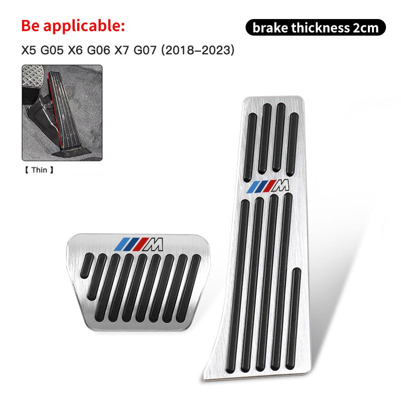 BMW M Power Pedāļu Pārklājumi Alumīnija