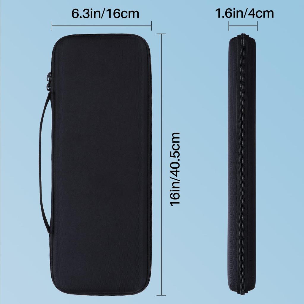 Lebakort Storage Case Compatible with Logitech KX850CL MX MECHANICAL MINI Mechanical Keyboard, MX ANYWHERE 3s, and MX1800 Mouse (Case Only)