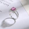 New Candy Zircon Fashion Ring: Elegant European & American Style for Women