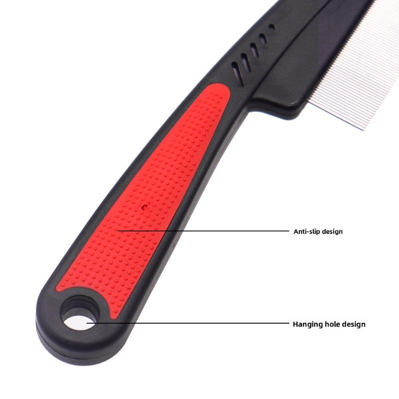 Flea Comb, Flea Removal Comb, Cat and Dog Hair Remover, Floating Hair and Lice Cleaning, Close-toothed Comb, Pet Supplies