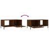  Coffee Table, Brown Oak, 90x50x40 Cm