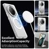 For Honor X9C Case Cover Honor X9C Capa Back Transparent Wireless Charging Annular Magnetic Matte Clear Fundas Huawei Honor X9C