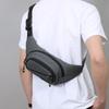 Large Capacity Unisex Waist Bag Waterproof Wear-Resistant Casual Travel Chest Bag for Sports and Business Single Shoulder