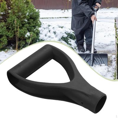 Spade Handle D Shape Easy Installation Lightweight Push Brooms Sturdy Replacement Grip for Yard Lawn