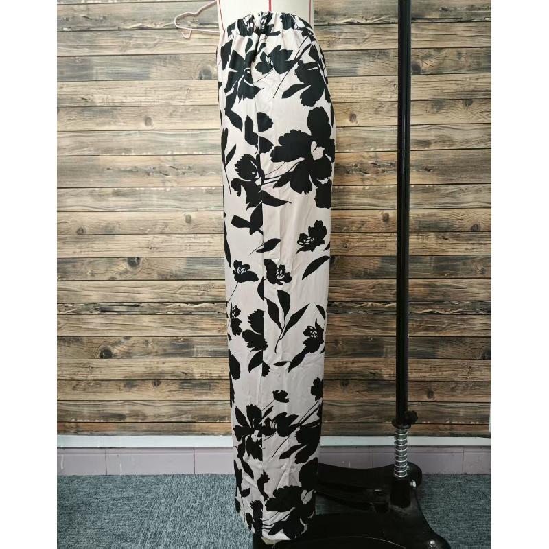 2026 Nuovi Pantaloni Lunghi Stampati alla Moda e Comodi con Vita Elastica e Gamba Larga per Donna, Pantaloni Casual