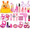 Simulation Children'S Cosmetics Set Rabbit Storage Backpack Girl Playing House Colorless Makeup Toy