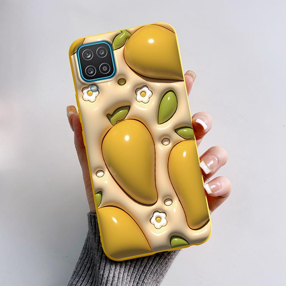 For Samsung A12 Case Galaxy A12 Cover Astronaut Soft Silicone Phone Cases Fundas For Samsung GalaxyA12 A12 A 12 A125F Case Coque