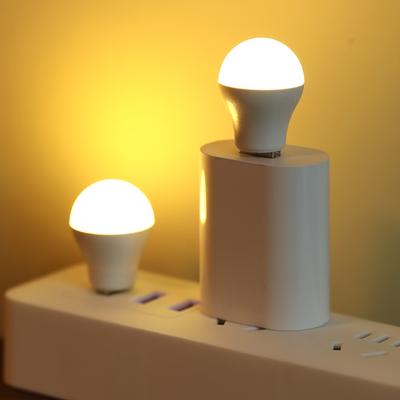 10pc Mini USB Night Light Eye Protection Lamp Book Light Portable USB Plug Mini LED Bulb Book Reading Light for Bedroom Bathroom
