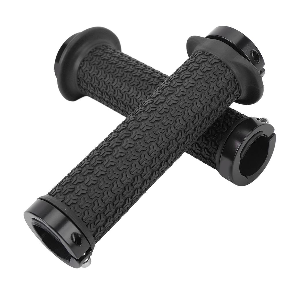 1 Pair Mountain Cycle Handlebar Grips Silicone Handlebar Grips for Scooter Folding Cycle Soft Anti Slip Comfortable