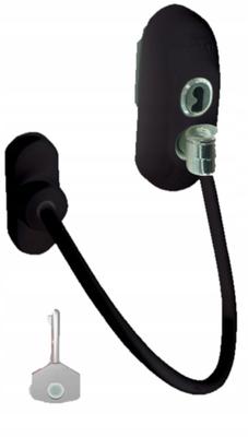 Window Security Window Lock Window Key Uap Black Ral9005