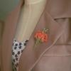 Rose Bouquet Brooch Women'S 2023 Corsage Anti-Light Pin Niche Design Sense Suit Accessories