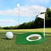 Golf Putting Cup Golf Putting Training Aids with Flag Golf Putting Disc Golfs Practice Hole Cups Auxiliary Tool for Men Women