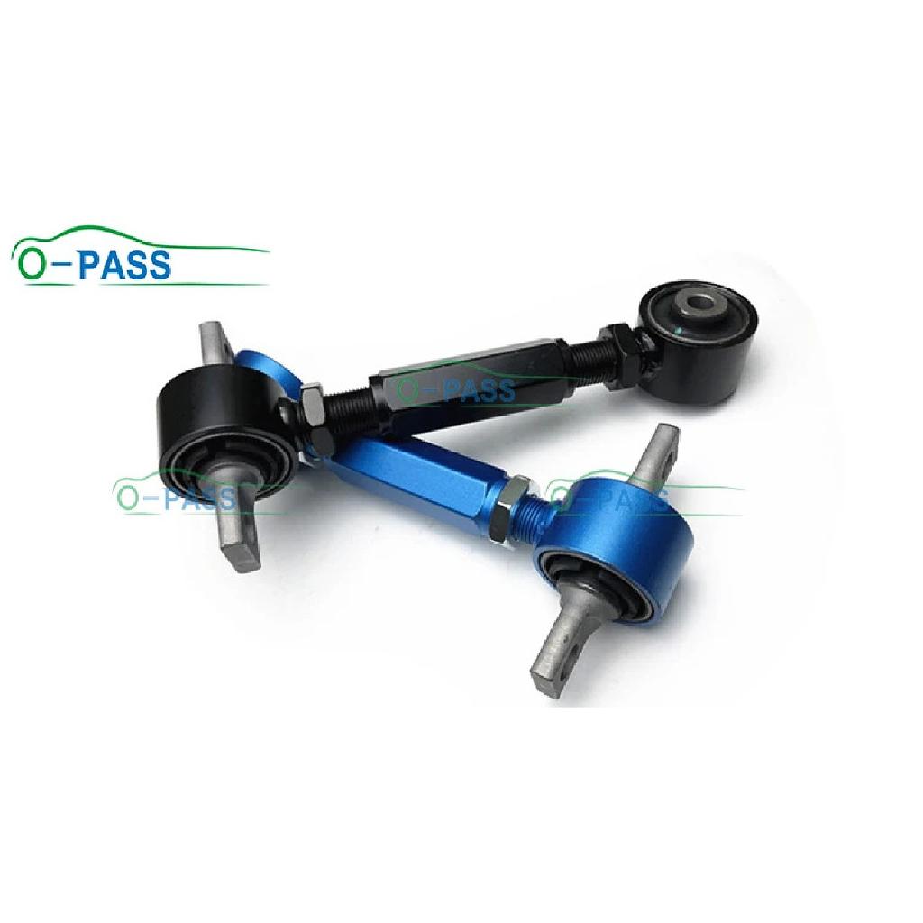 OPASS Rear Adjustable Control arm For Honda Civic IV V VI EG EF CRX Integra Type-R CR-V ACURA EL Tilt angle 52390-SR0-A00 L=R