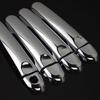 Decoration Door Bowl Handle Cover For Nissan Note E12 Nissan Versa Tiida 2012-2018 Nissan March Micra 2010-2015 Chrome Silver