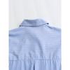 Kaslead New Arrival Women's Fashion Style Fashion Loose Linen Blend Stripes Shirt 4387054