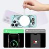 Blue Coat Panda Pattern Case For iPhone 17 Pro Max Magnetic For Magsafe Silicone Cover For iPhone 16 Pro Max Funda iPhone 15 14 13 12 11 16E Air
